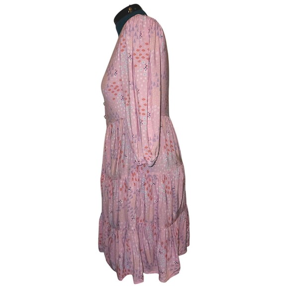 Disney Park Frozen Pink Dress For Adult Olaf Figured Size Small WDW NEW … - Picture 3 of 9